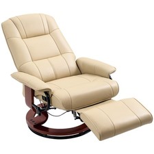 HOMCOM Manual Recliner Swivel